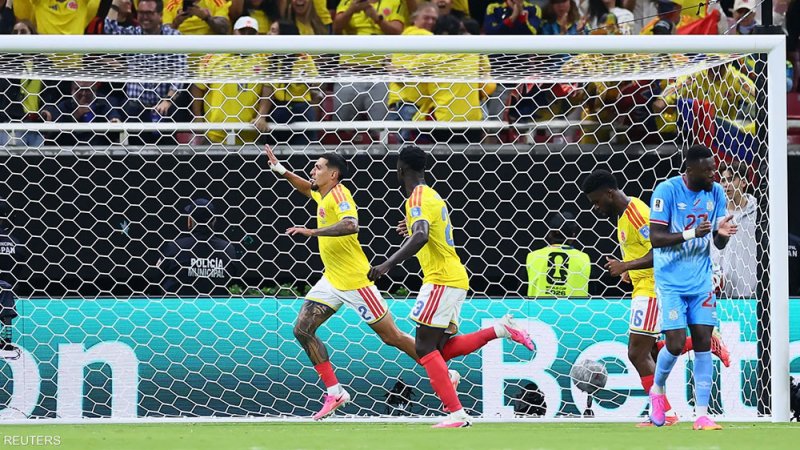 بفوز صعب على الكونغو.. كولومبيا تحجز مقعدا في دور الـ32
