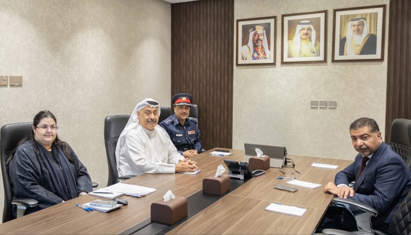 وكيل وزارة الداخلية يستقبل رئيس المؤسسة الوطنية لحقوق الانسان