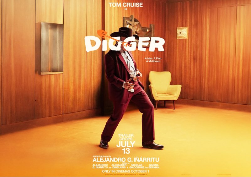 توم كروز يعود بوجه جديد في  ”Digger" يجمعه بالمكسيكي إيناريتو