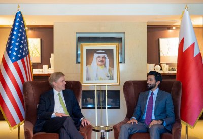 سمو الشيخ ناصر بن حمد آل خليفة: الشراكة البحرينية الأمريكية تمضي نحو مستويات أكثر تقدمًا في مجالي الدفاع والتكنولوجيا