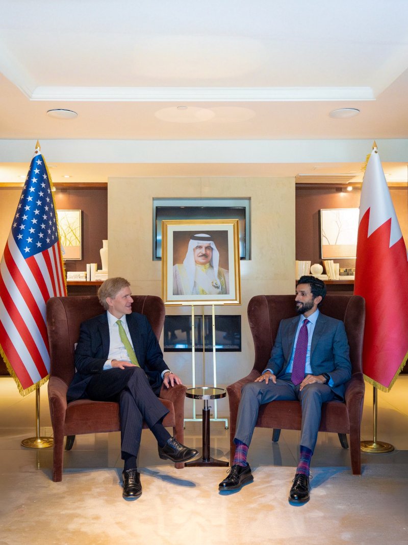سمو الشيخ ناصر بن حمد آل خليفة: الشراكة البحرينية الأمريكية تمضي نحو مستويات أكثر تقدمًا في مجالي الدفاع والتكنولوجيا