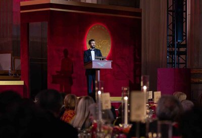 سمو الشيخ ناصر بن حمد آل خليفة يحضر حفل استقبال المكرمين وحفل عشاء "Golden Plate Award"