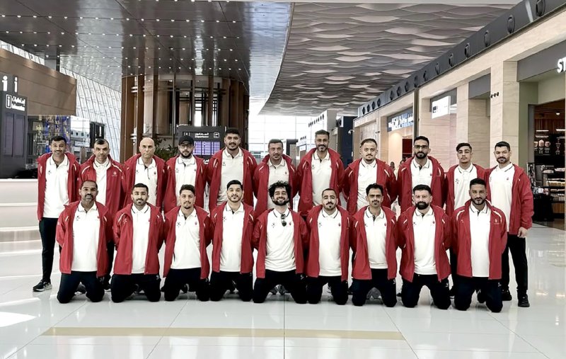 بعثة منتخب الصم لكرة الصالات تغادر إلى قيرغيزستان