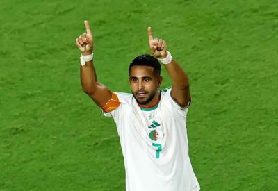 محرز بعد تأهل الجزائر: أنا سعيد جداً من أجل أفريقيا