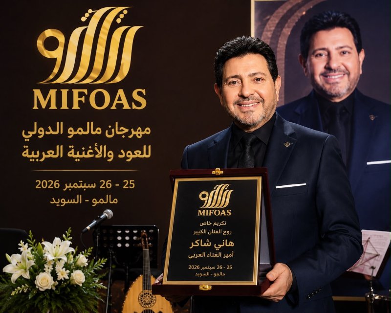 مهرجان مالمو الدولي للعود والأغنية العربية يكرم روح أمير الغناء العربي هاني شاكر
