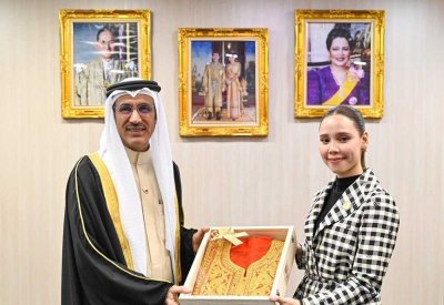 وزيرة الثقافة بمملكة تايلند تستقبل سفير مملكة البحرين في بانكوك