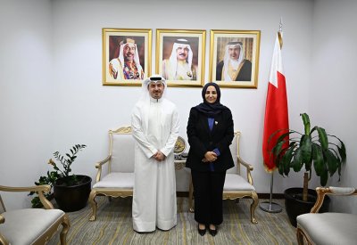 وزيرة الصحة تستقبل سفير جمهورية كوريا لدى مملكة البحرين الرئيس التنفيذي للمركز الخليجي للوقاية من الأمراض ومكافحتها