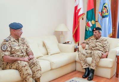 القائد العام يستقبل اللواء الركن عبدالله النعيمي