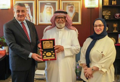 جامعة البحرين الطبية تبحث مبادرة أكاديمية وثقافية مع عالم الآثار الدكتور عبدالعزيز علي صويّلح