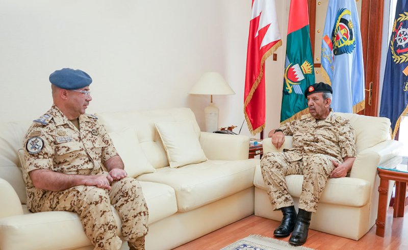 القائد العام يستقبل اللواء الركن عبدالله النعيمي