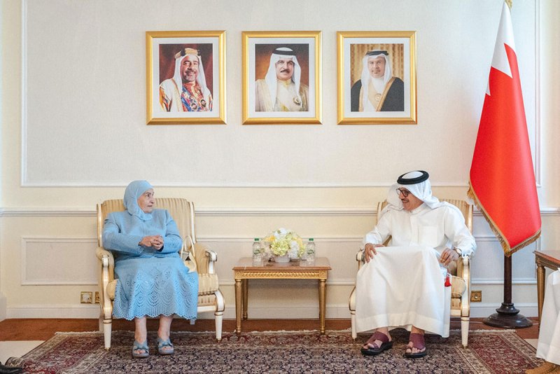 وزير الخارجية يستقبل ممثلي مملكة البحرين في الهيئة الاستشارية للمجلس الأعلى لمجلس التعاون