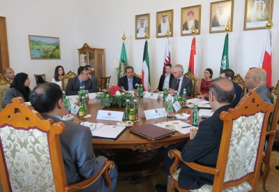 المندوب الدائم لمملكة البحرين لدى الأمم المتحدة في جنيف يترأس الاجتماع التنسيقي بين سفراء دول مجلس التعاون لدول الخليج العربية والاتحاد الأوروبي في فيينا