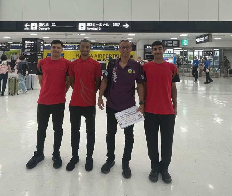 مشاركة بحرينية في المعسكر التدريبي لدراجة المضمار باليابان