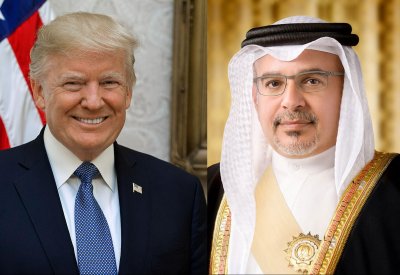 سمو ولي العهد رئيس مجلس الوزراء يهنئ رئيس الولايات المتحدة الأمريكية بذكرى الاستقلال