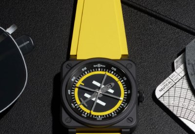 Bell & Ross.. أداة قياس على المعصم مستوحاة من قمرة القيادة: وقتما يحلق الزمن