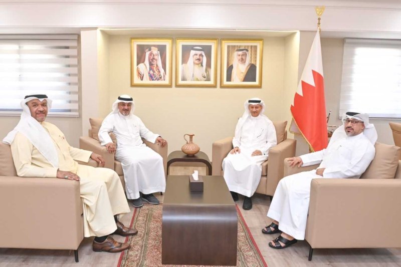 محافظ الشمالية يستقبل النائب جلال كاظم وعضو المجلس البلدي باسم أبو إدريس