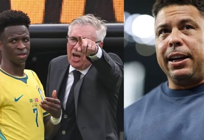 رونالدو ينفجر في فينيسيوس وأنشيلوتي بعد خروج البرازيل