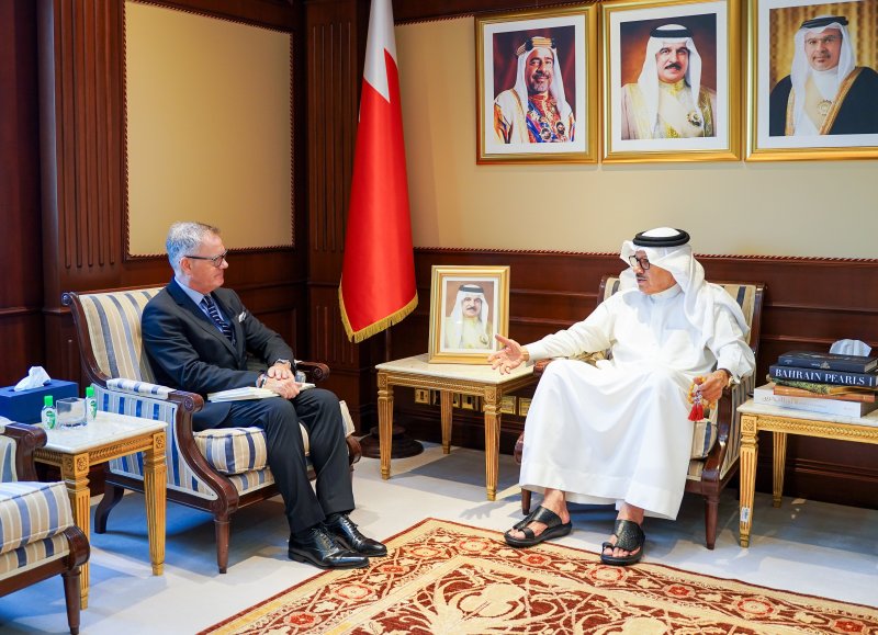 وزير الخارجية يستقبل المدير التنفيذي للمعهد الدولي للدراسات الاستراتيجية في الشرق الأوسط