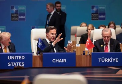 قمة الناتو تنطلق.. وأردوغان: مستعدون لإزالة ألغام هرمز