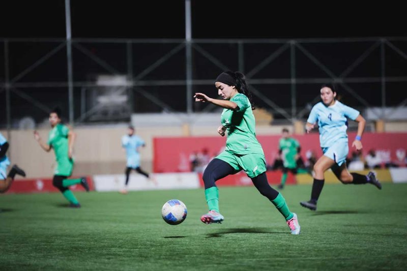 امل المملكة بطلاً للنسخة الأولى من دوري "تكافؤ" للسيدات لكرة القدم
