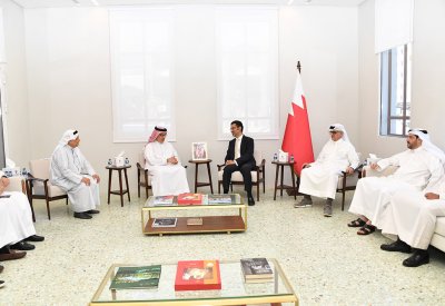 وزير شؤون البلديات والزراعة يستقبل رئيس وأعضاء غرفة تجارة وصناعة البحرين