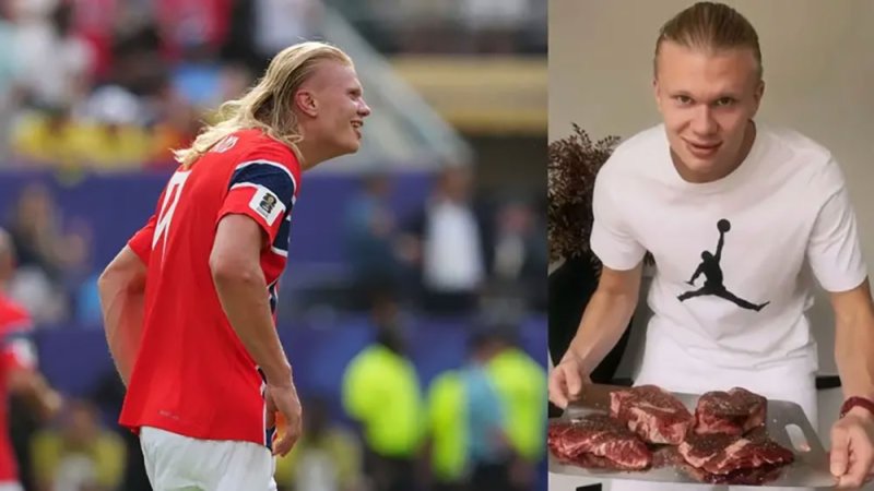 6 وجبات يومياً.. هالاند "يأكل مثل الدب" لإقصاء إنجلترا من كأس العالم