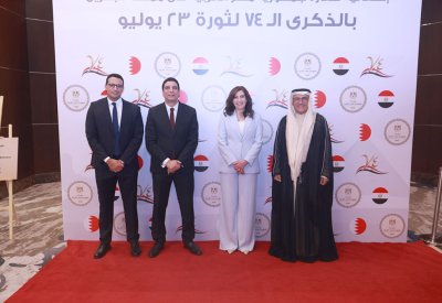 المستشار علي العصفور: مصر ستبقي مناره للعروبه والعلم ومكانتها راسخه في القلب والوجدان
