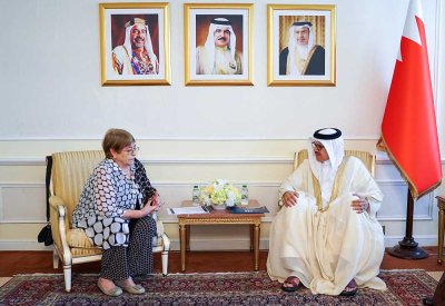 وزير الخارجية يستقبل المترشحة عن جمهورية تشيلي لمنصب الأمين العام للأمم المتحدة