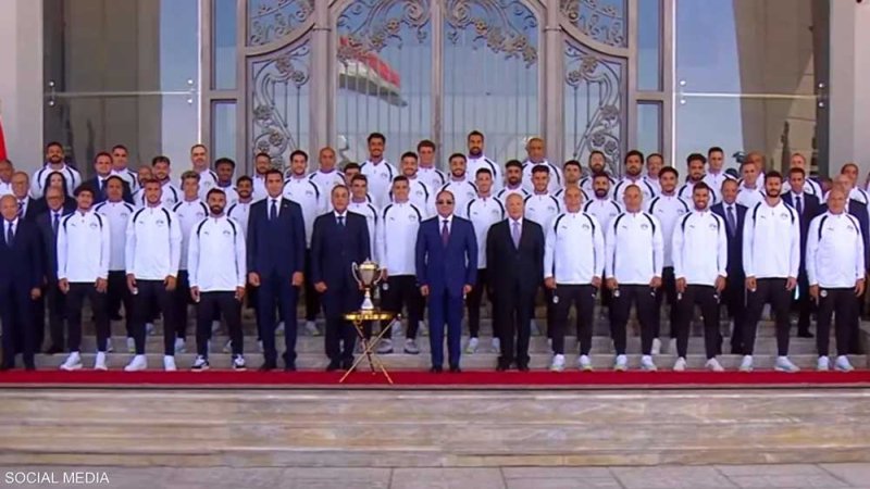 خلال تكريمه للمنتخب.. السيسي يؤكد على أهمية "كشافي المواهب"