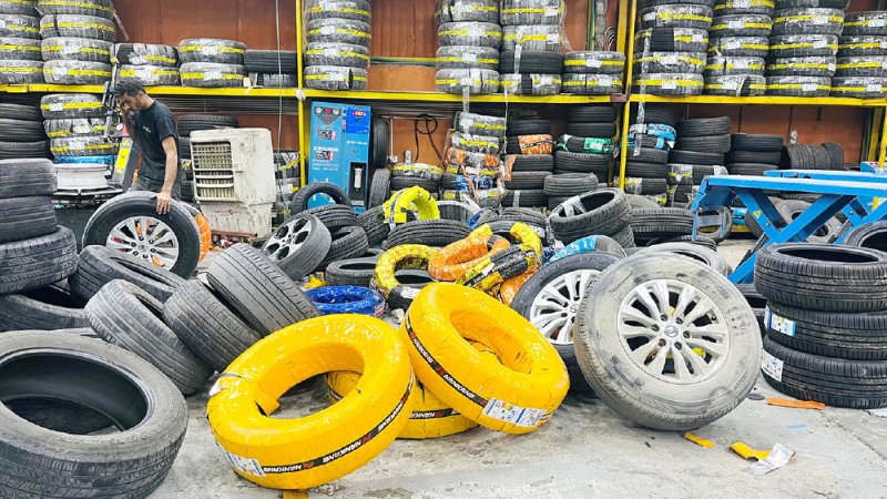 لا إطارات مقلدة في السوق البحريني