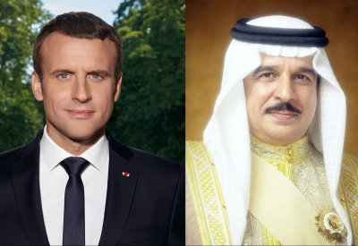 جلالة الملك المعظم يهنئ الرئيس الفرنسي بذكرى اليوم الوطني
