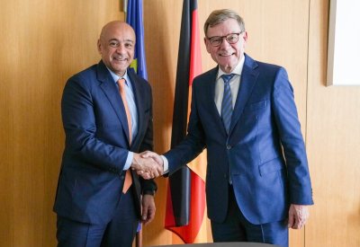 البديوي ووزير الخارجية الألماني يؤكدان في بروكسل على أهمية تنسيق الجهود الدولية والإقليمية لتعزيز الأمن والاستقرار في المنطقة
