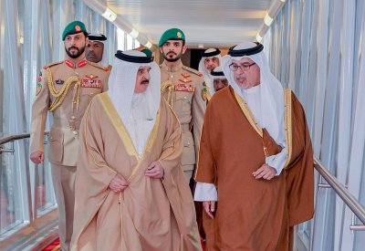 جلالة الملك المعظم يغادر أرض الوطن متوجهًا إلى دولة قطر الشقيقة