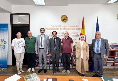أبوظبي للغة العربية يبحث في جمهورية شمال مقدونيا آفاق التعاون الثقافي والأكاديمي
