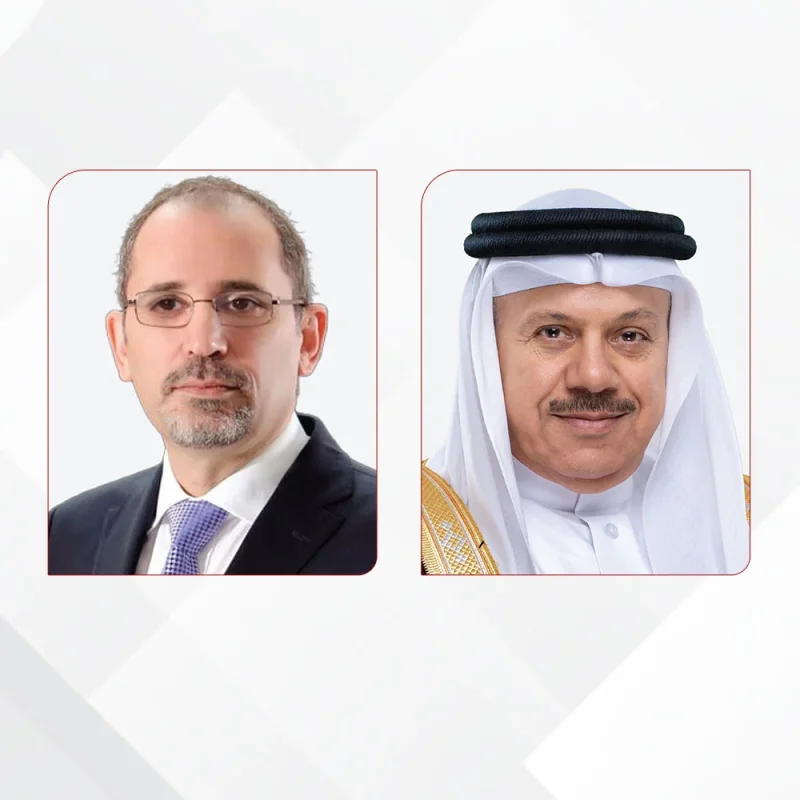وزير الخارجية يتلقى اتصالًا هاتفيًا من نائب رئيس الوزراء وزير الخارجية وشؤون المغتربين بالمملكة الأردنية الهاشمية الشقيقة