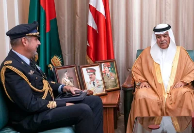وزير شؤون الدفاع يستقبل الملحق العسكري الإيطالي بمناسبة انتهاء فترة عمله
