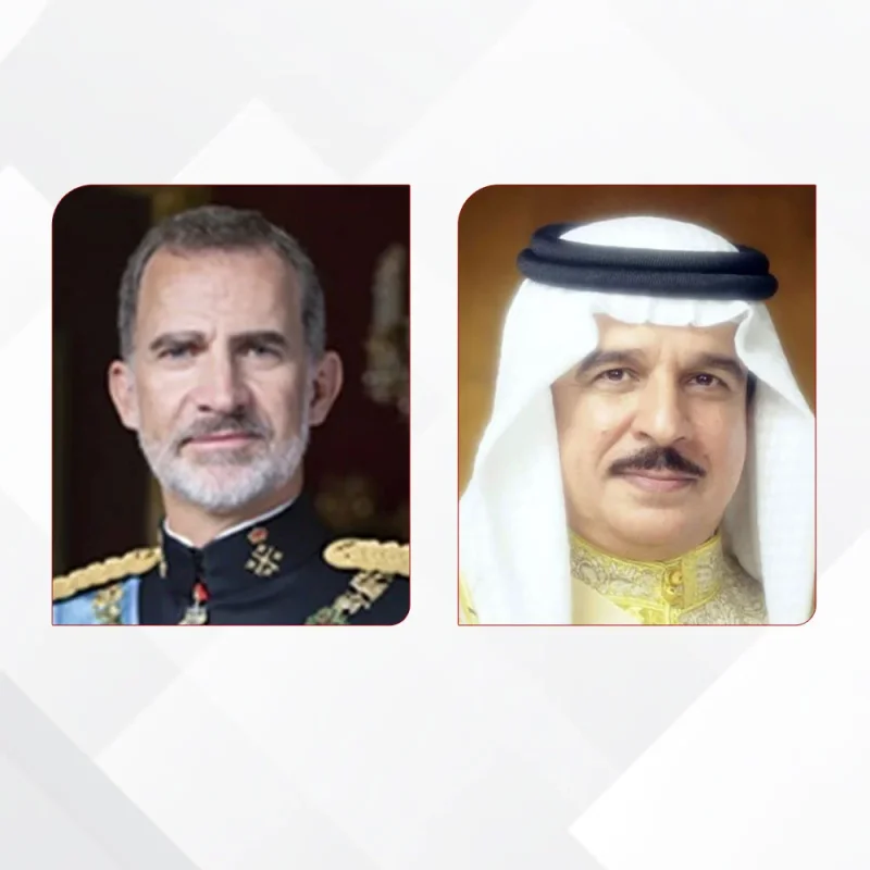 جلالة الملك المعظم يهنئ ملك إسبانيا بفوز المنتخب الإسباني ببطولة كأس العالم لكرة القدم 2026