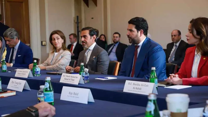 سفراء دول مجلس التعاون والأردن يعقدون مائدة مستديرة مع رئيس لجنة الشؤون الخارجية بمجلس النواب الأمريكي وأعضاء الحزب الجمهوري