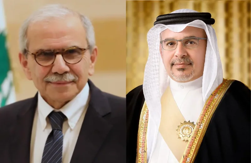 سمو ولي العهد رئيس مجلس الوزراء يتلقى اتصالاً هاتفياً من دولة السيد نواف سلام رئيس مجلس وزراء الجمهورية اللبنانية