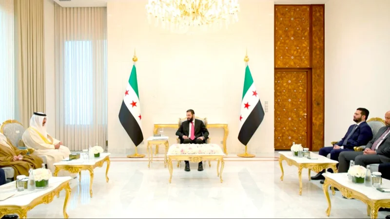 رسالة أخوية من جلالة الملك المعظم للرئيس السوري نقلها معالي وزير الداخلية