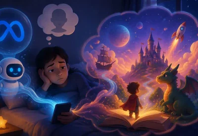"ميتا" تختبر تطبيقًا يكتب قصص ما قبل النوم بالذكاء الاصطناعي