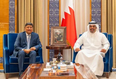 وزير المالية والاقتصاد الوطني يلتقي الرئيس التنفيذي والمدير الطبي لمستشفى الإرسالية الأمريكية