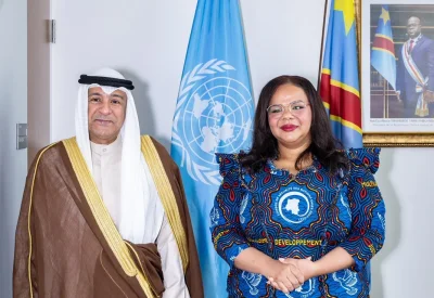 البديوي يلتقي بوزيرة الخارجية والتعاون الدولي في جمهورية الكونغو الديموقراطية، رئيسة الدورة الحالية لمجلس الأمن، لبحث أوجه التعاون بين الجانبين