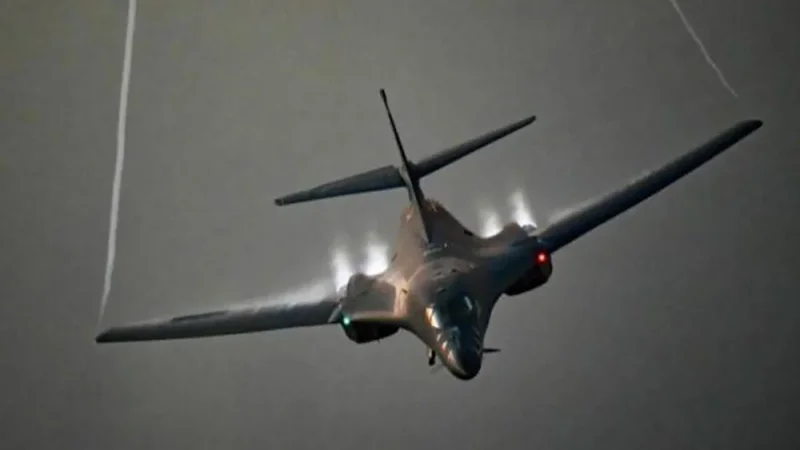 تصعيد أميركي جديد.. قاذفة "B-1" تستهدف مواقع للحرس الثوري الإيراني