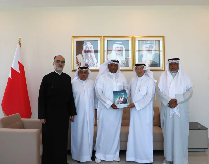 مدير عام حماية الحياة الفطرية يستقبل رئيس وأعضاء جمعية البحرين لتسامح وتعايش الأديان "تعايش"