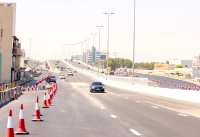 عدسة “البلاد” توثق افتتاح جسر تقاطع مدينة عيسى الشمالي