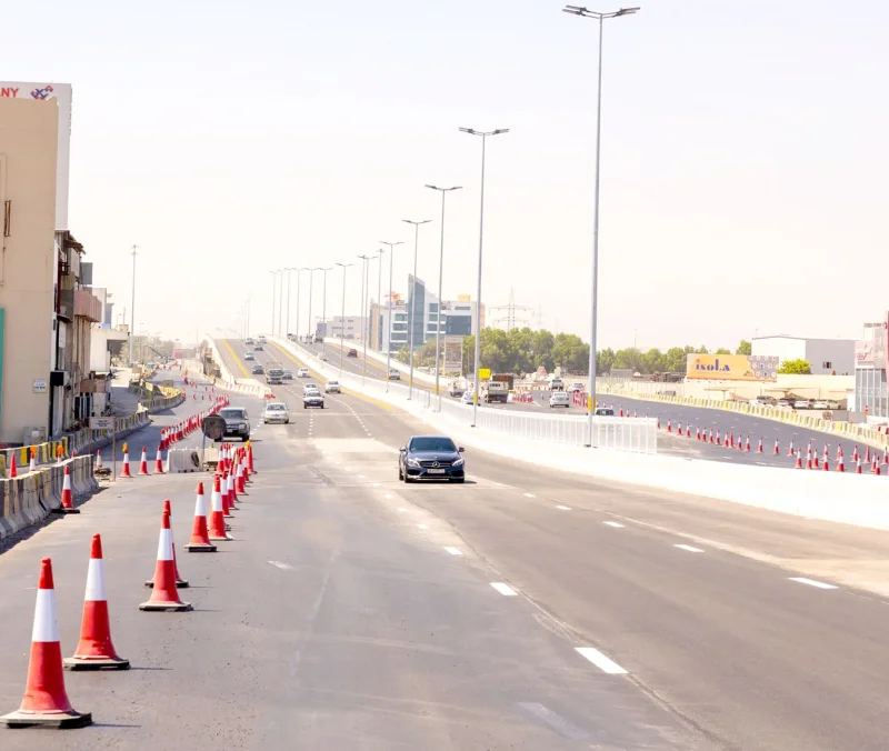 عدسة “البلاد” توثق افتتاح جسر تقاطع مدينة عيسى الشمالي