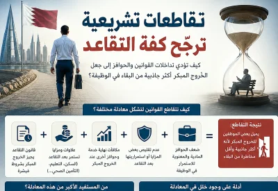 تحقيق "البلاد": التقاعد المبكر يبدأ بعمر 34 سنة وبمدخول 600 دينار