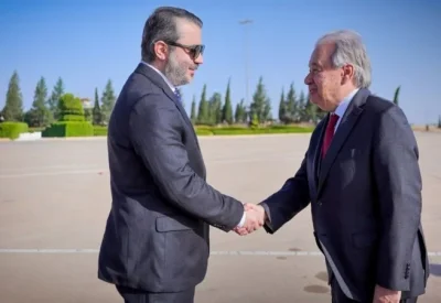 غوتيريش يلتقي الشرع في دمشق.. ويدعو المجتمع الدولي لدعم سوريا