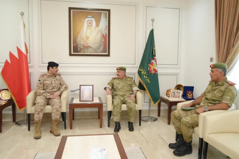 مدير أركان الحرس الوطني يستقبل الملحق العسكري الكويتي بمناسبة تعيينه